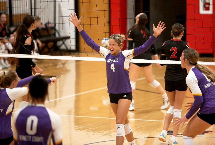Sept. 25 Volleyball Roundup - Bennett County sweeps Lyman in straight sets 
