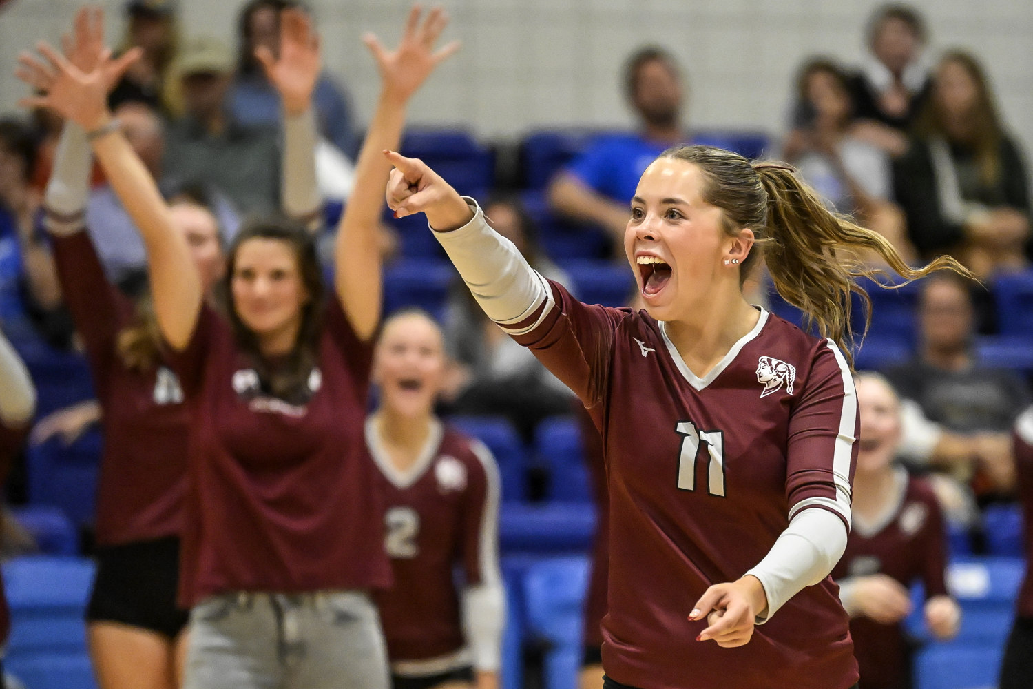 PHOTO GALLERY: Action from Spearfish at St. Thomas More 5-set volleyball match