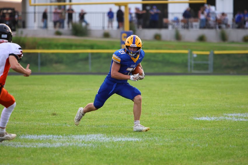 ‘He was ready for the game’ - Darin Dykstra’s five-touchdown game powered Alcester-Hudson to season opening win over top-ranked Howard