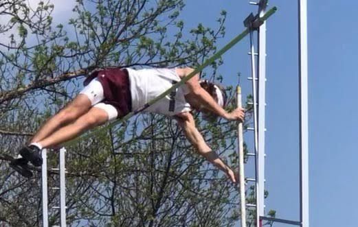 Platte-Geddes pole vaulter Camden DuFrain reaches rare air at SESD track meet