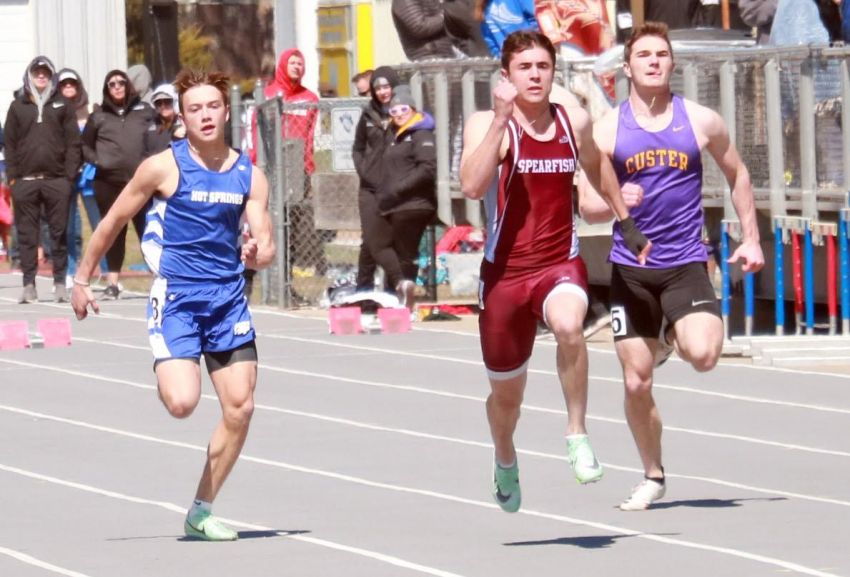 Track fans will have to wait a year to see Hot Springs sprint sensation Braden Peterson