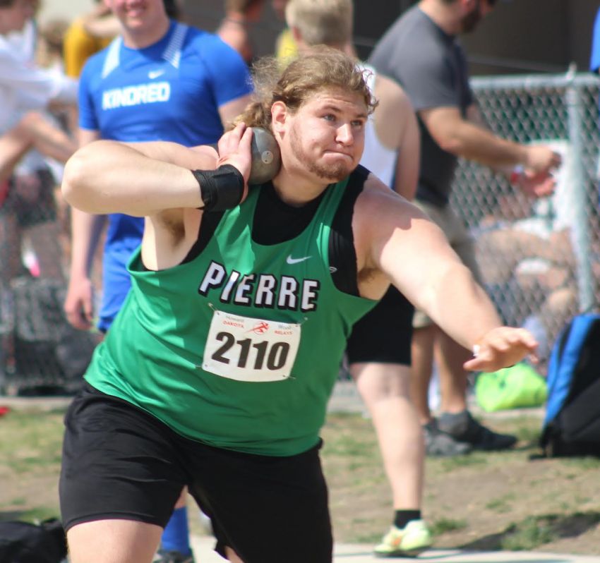 Class AA track and field leaders - Pierreâ€™s Jason Maciejczak going big in both throwing disciplines