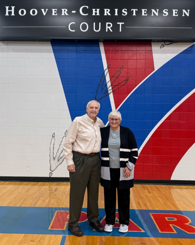 Parker renames court after coaches Gayle Hover, Jill Christensen 