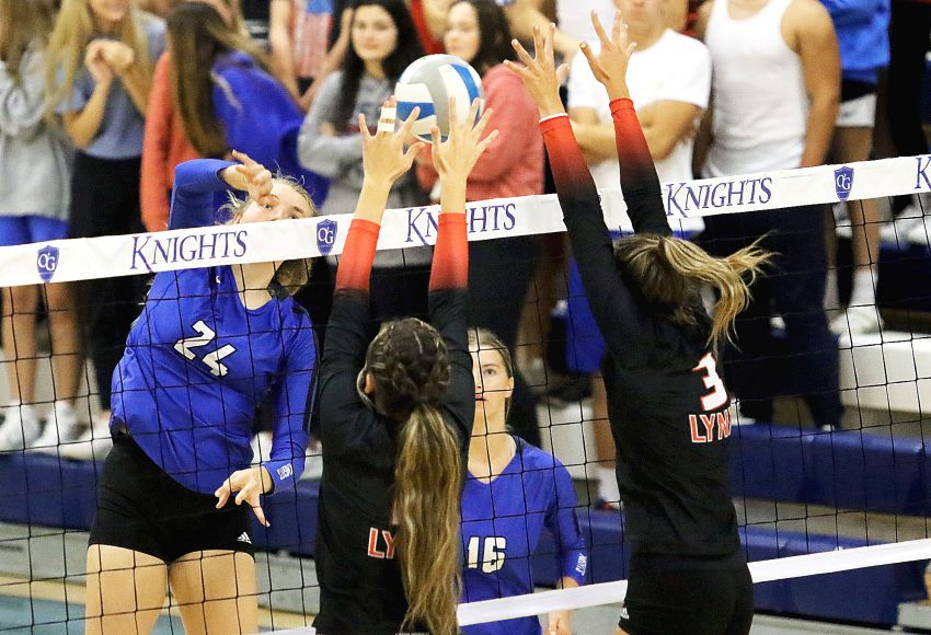 High school volleyball roundup - Sioux Falls O'Gorman downs Brandon Valley in straight sets