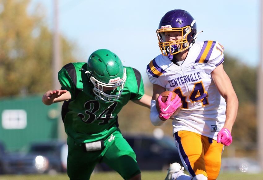 Oct. 7 Football Roundup - Centerville puts up 488 total yards, blanks Colome in Saturday action 
