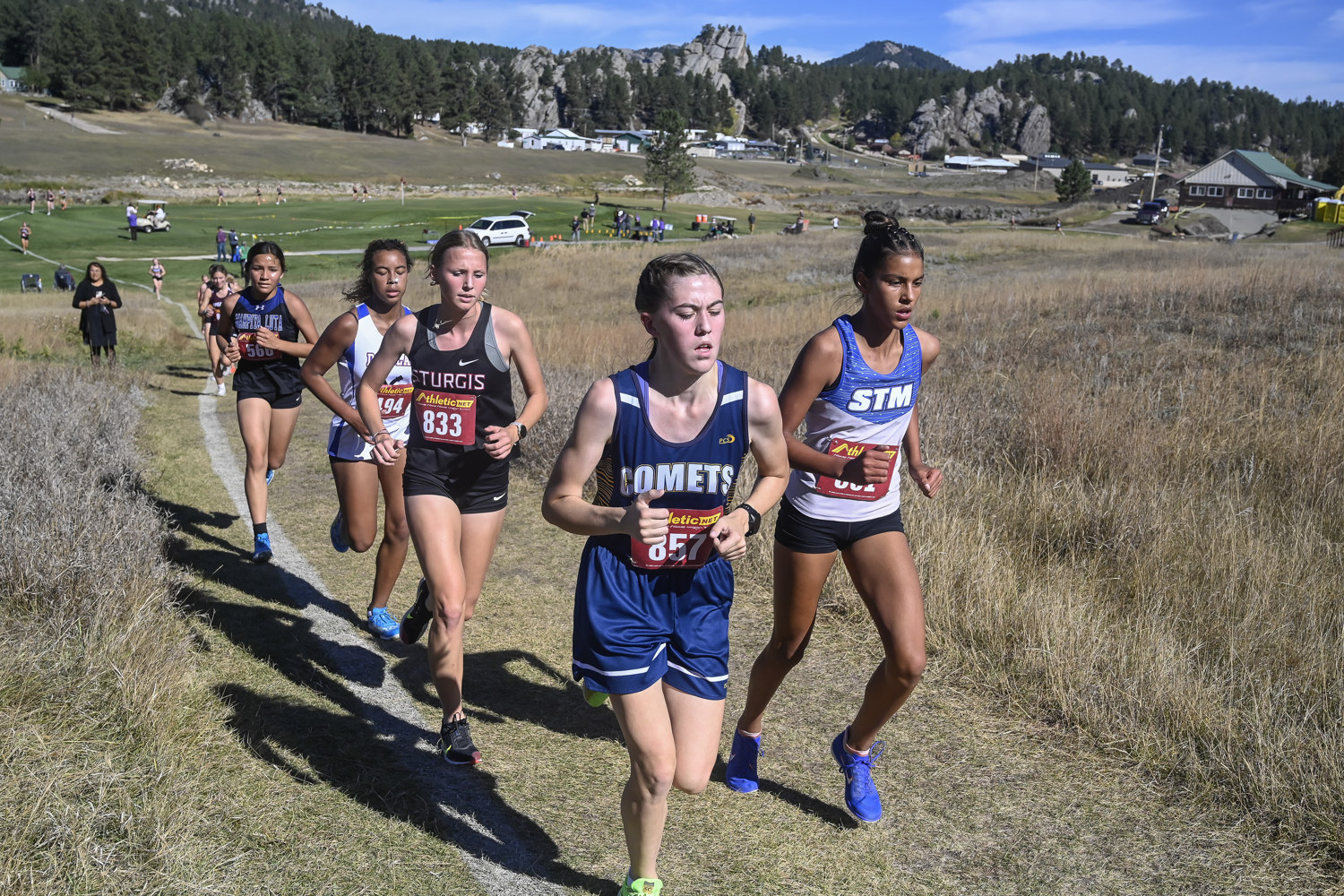 PHOTO GALLERY: Girls' race at Black Hills Conference Cross Country meet
