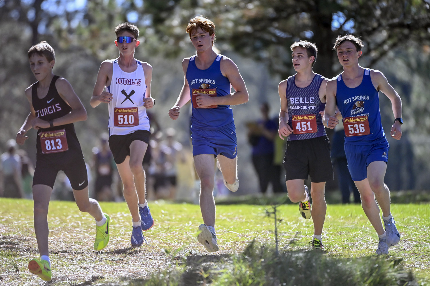 PHOTO GALLERY: Boys' race at Black Hills Conference Cross Country meet
