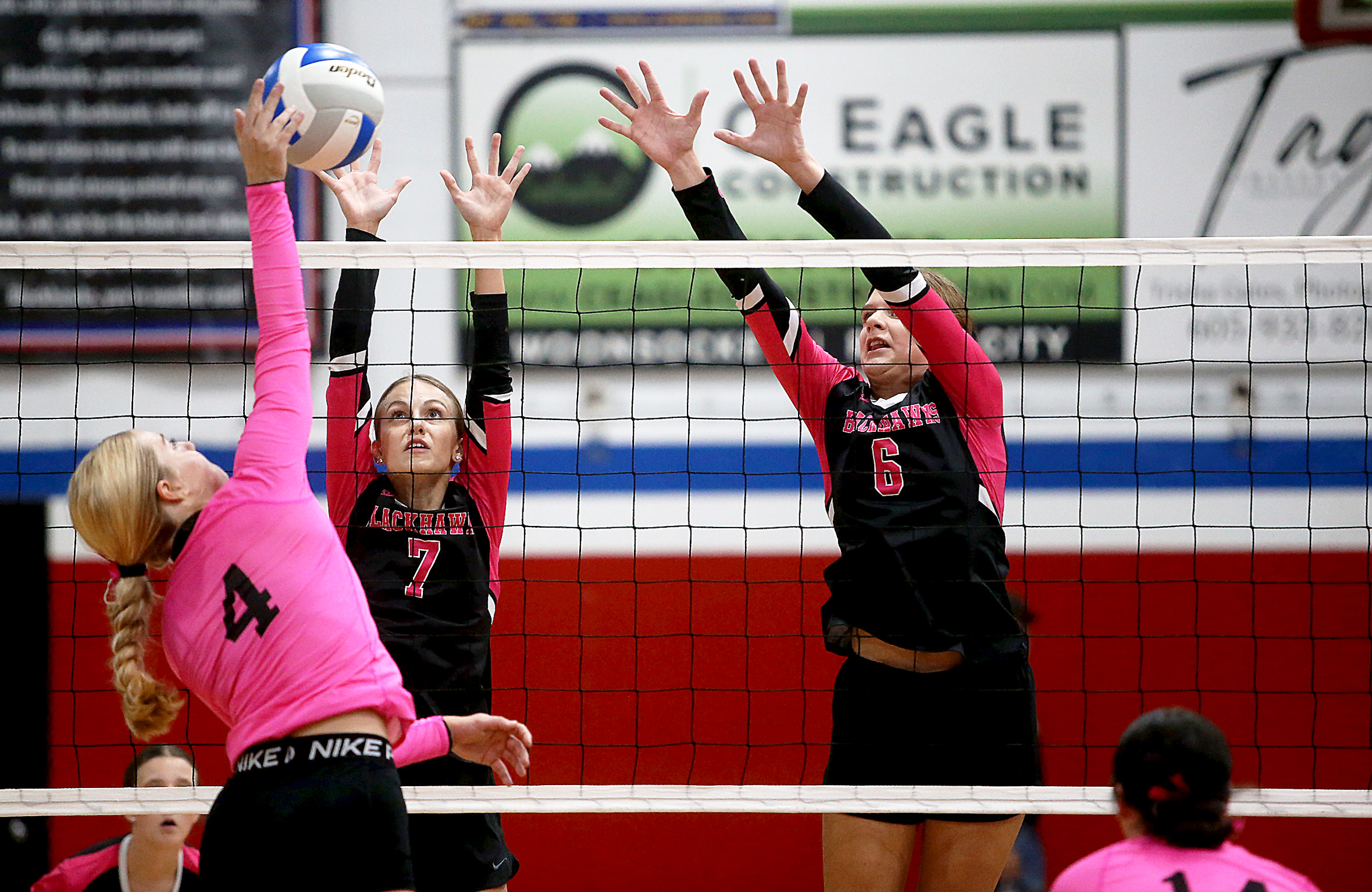 PHOTO GALLERY: HS Volleyball - Tripp-Delmont/Armour at Sanborn Central/Woonsocket 