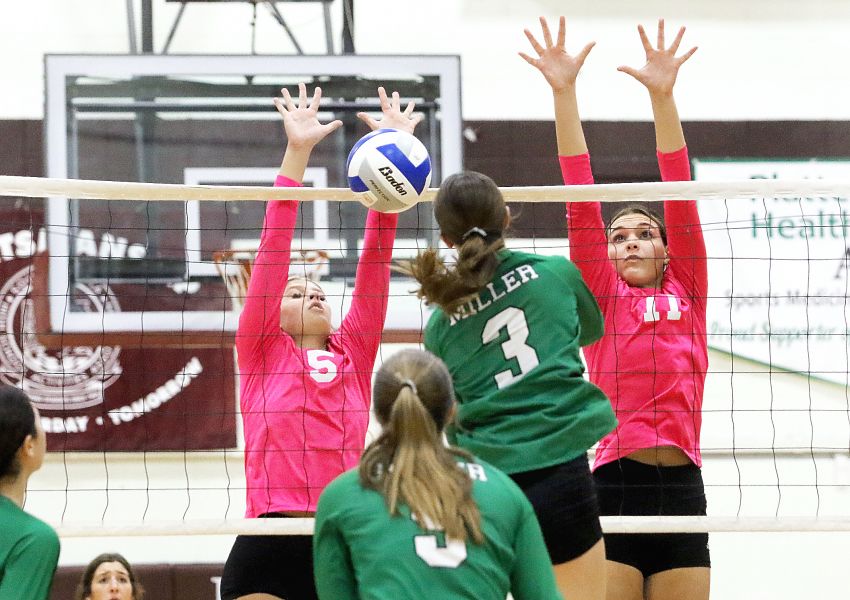 Oct. 10 Volleyball Roundup - Platte-Geddes sweeps Miller in straight sets 