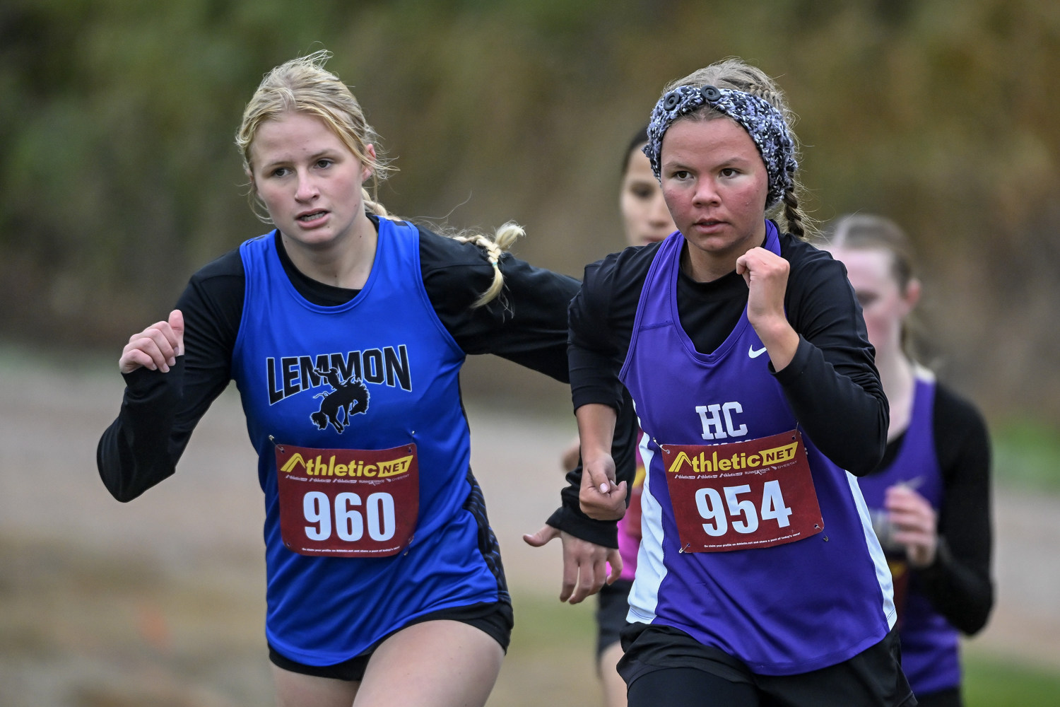 PHOTO GALLERY: Girls race at Region 5B cross country meet