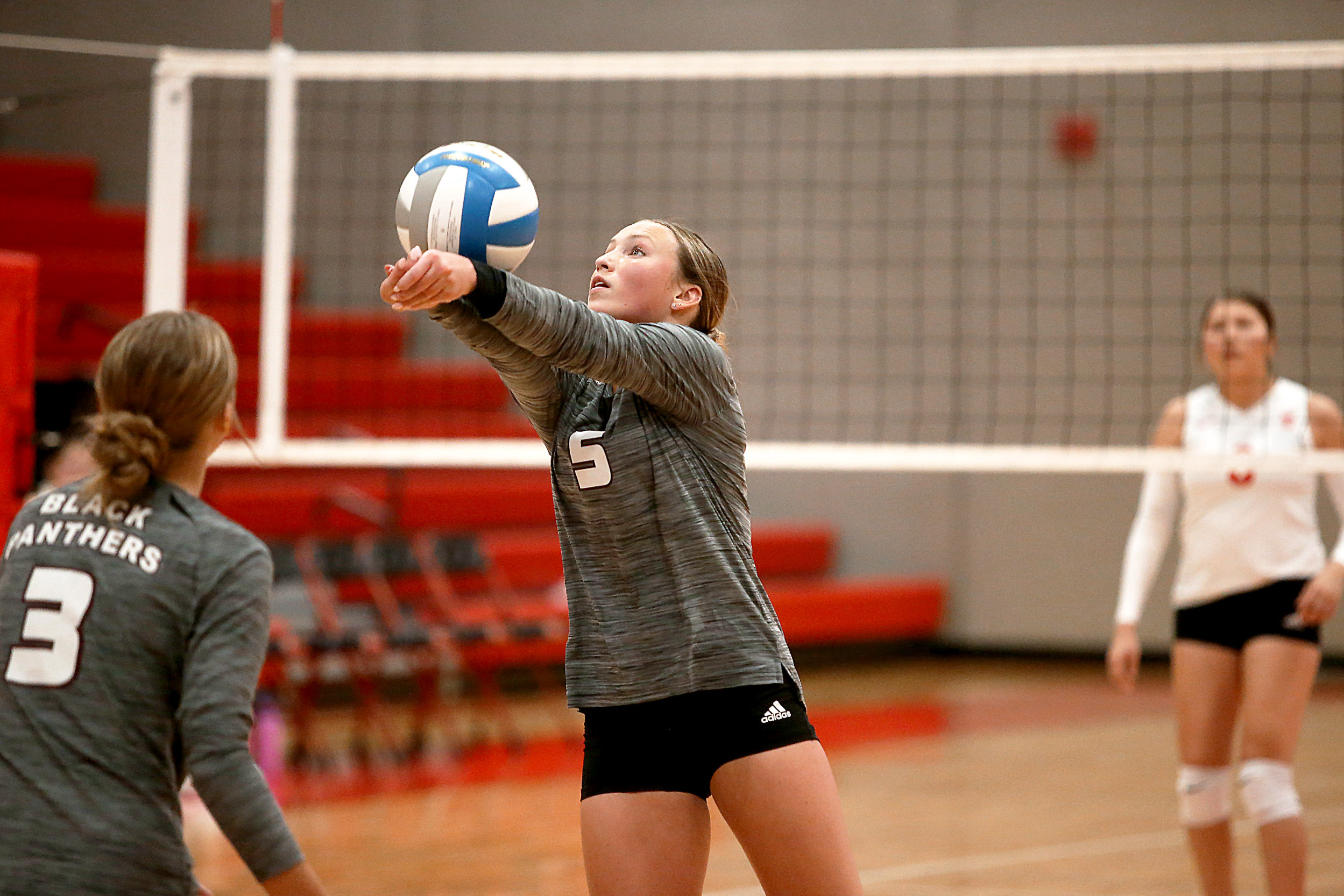 PHOTO GALLERY: HS Volleyball - Platte-Geddes at Chamberlain 