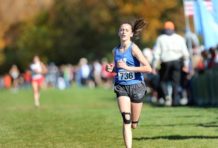 Warner girls run themselves into Class B cross-country title contention 