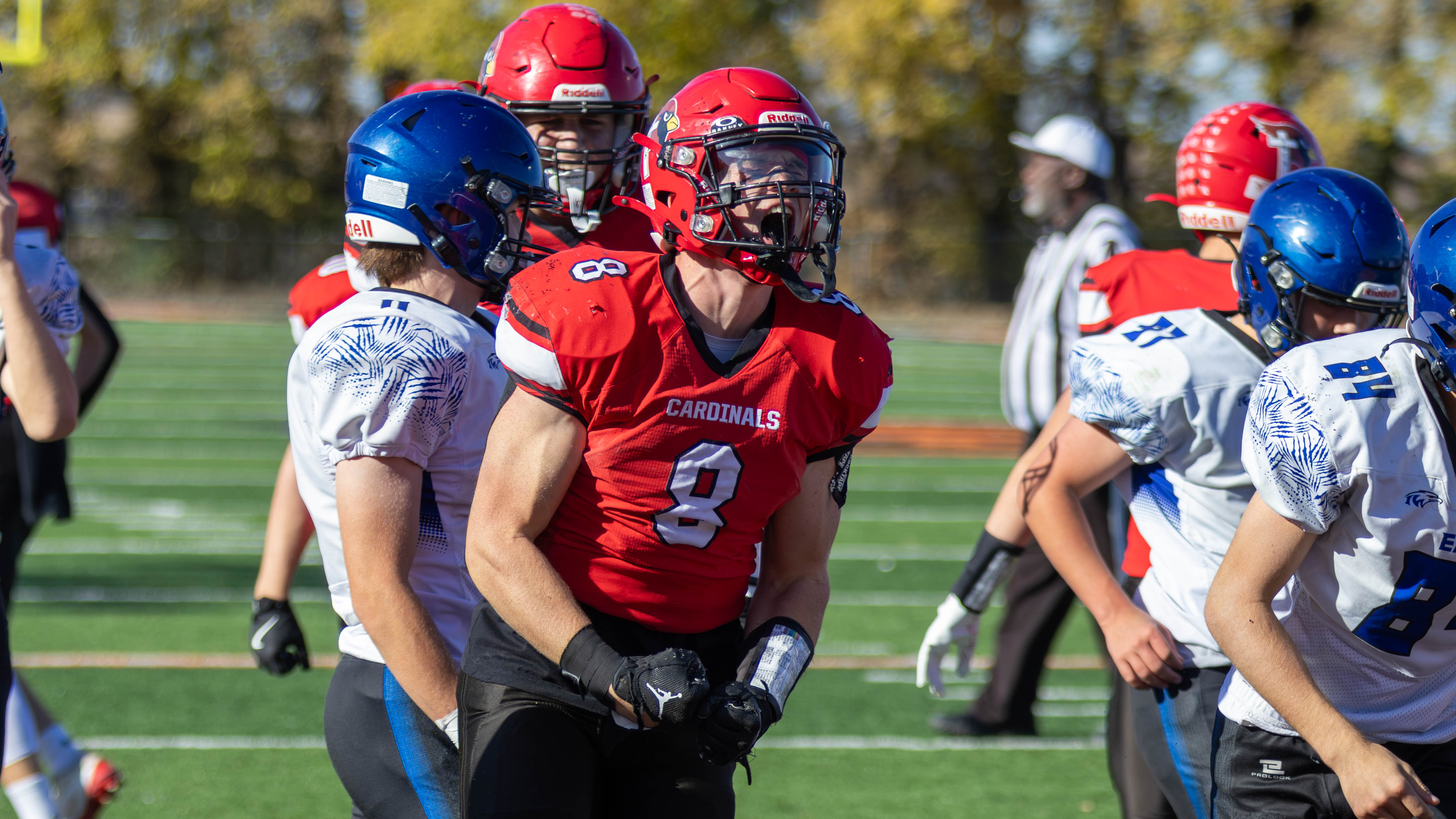 PHOTO GALLERY: HS Football 9B Playoffs - Irene-Wakonda at Dell Rapids St. Mary