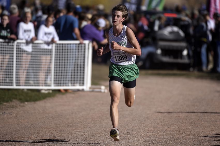 Hill City's Tate Grabow tops Class A field to win state cross-country title