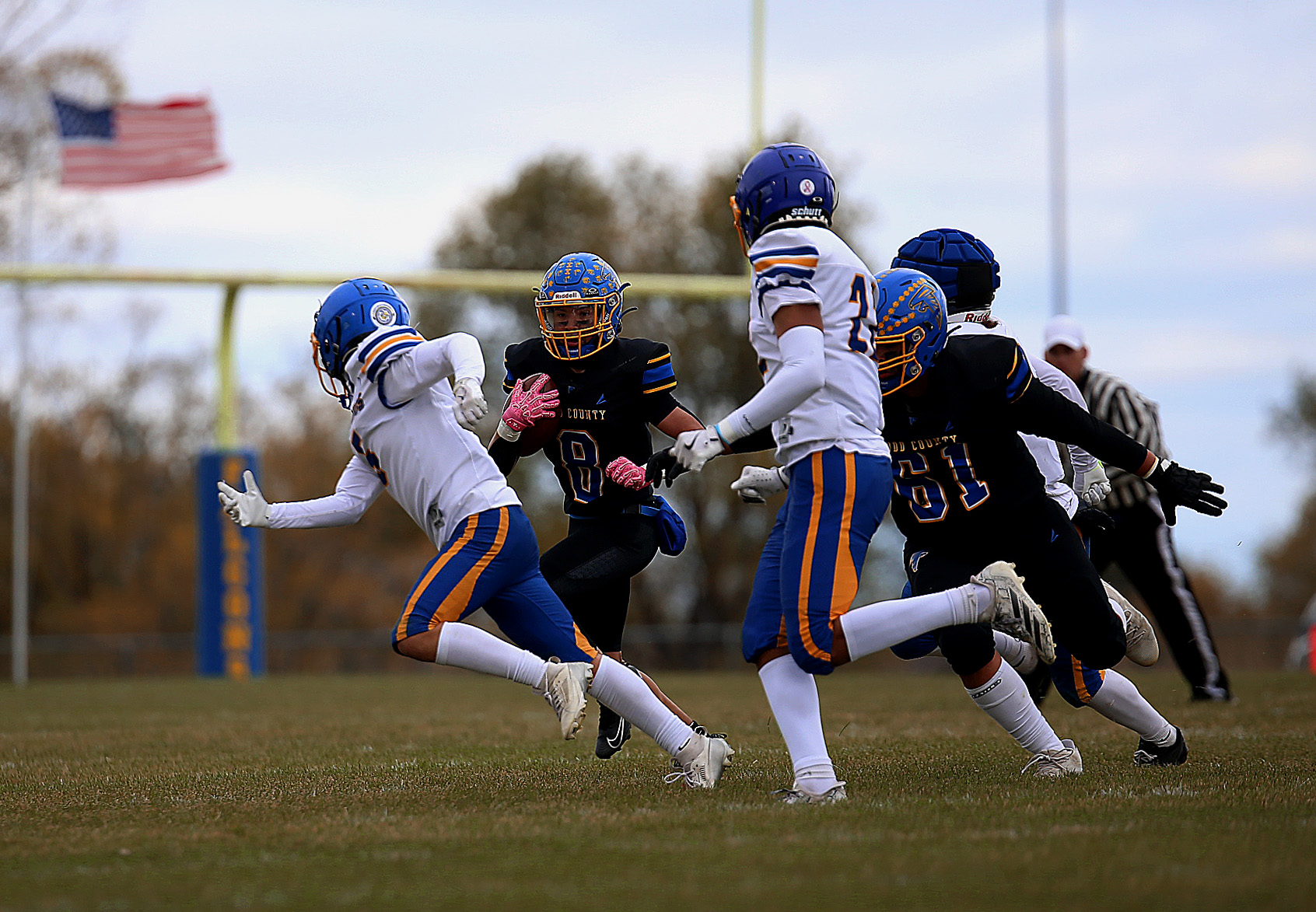 PHOTO GALLERY: HS Football All Nations Playoffs - Little Wound at Todd County 