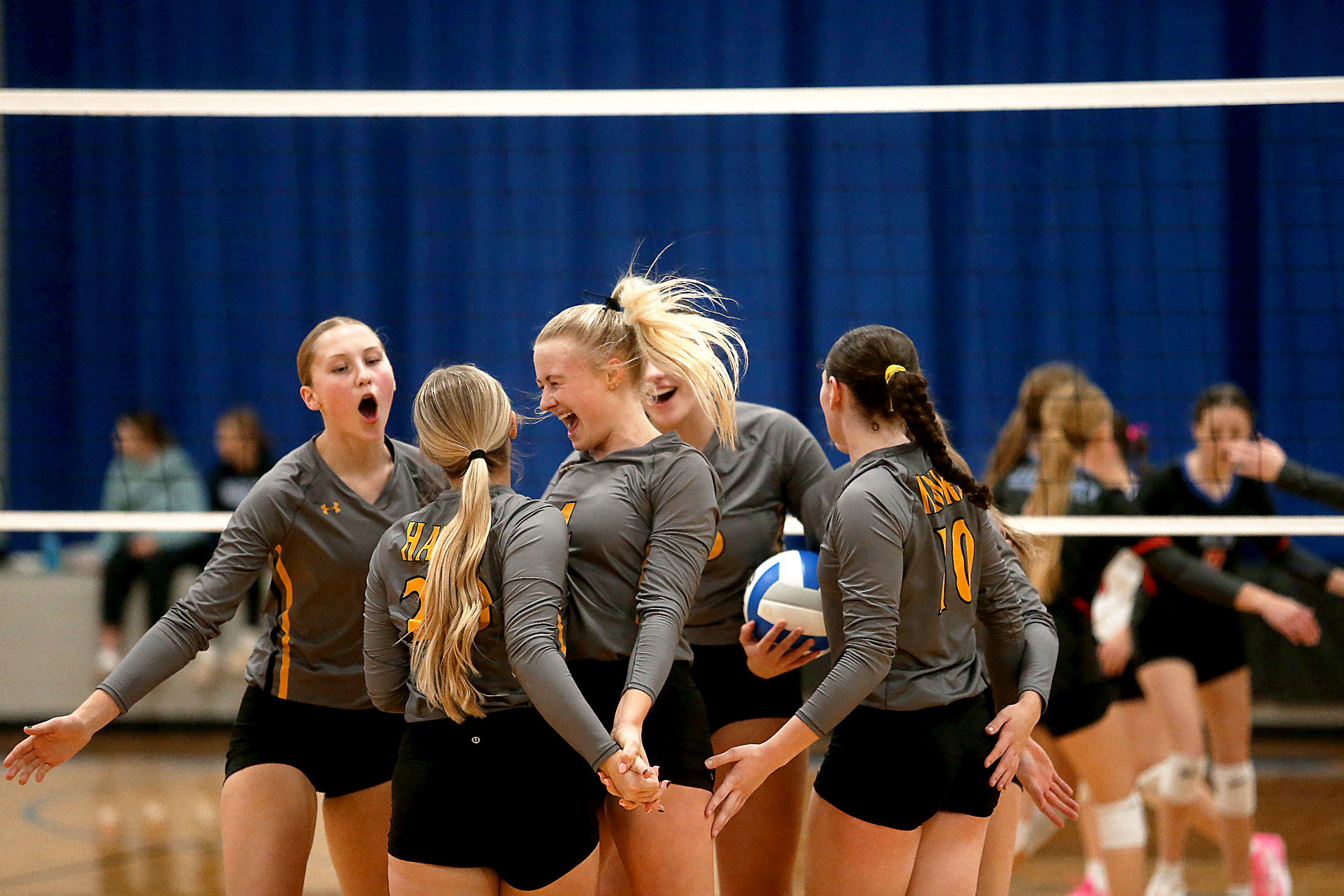 PHOTO GALLERY: HS Volleyball Region 3B Playoffs - Sanborn Central/Woonsocket vs Colman-Egan 