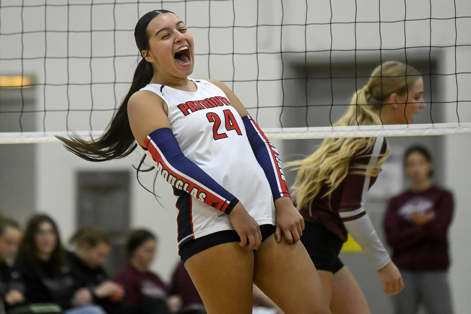 PHOTO GALLERY: Action from Spearfish at Douglas volleyball