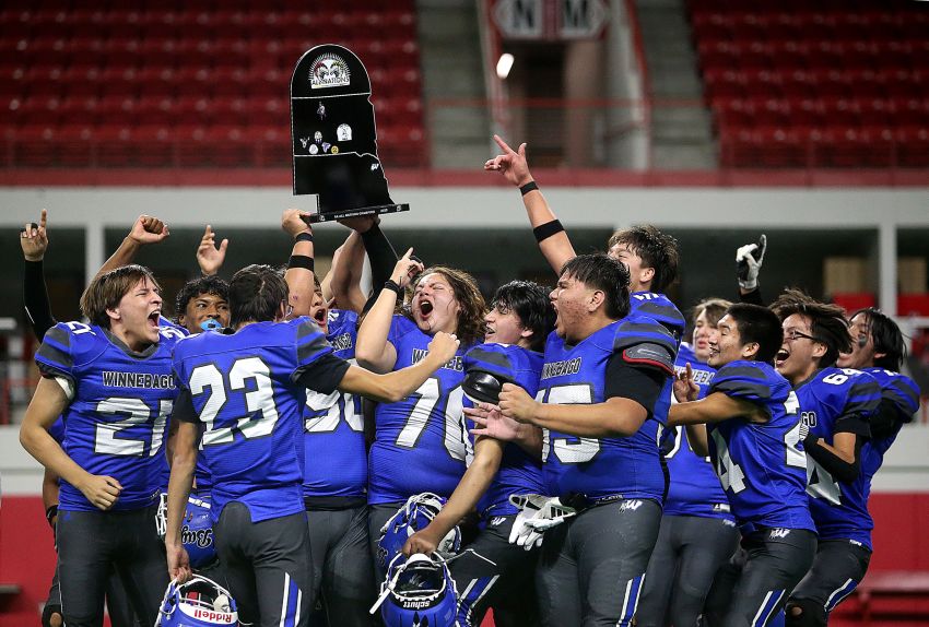 Winnebago (Neb.) captures Class 9A All-Nations Football Conference championship 