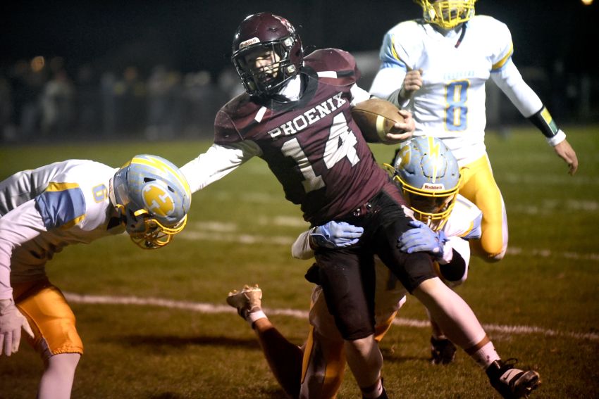 Freeman/Marion/Freeman Academy pulls away from Hamlin, advances to Class 9AA state championship 