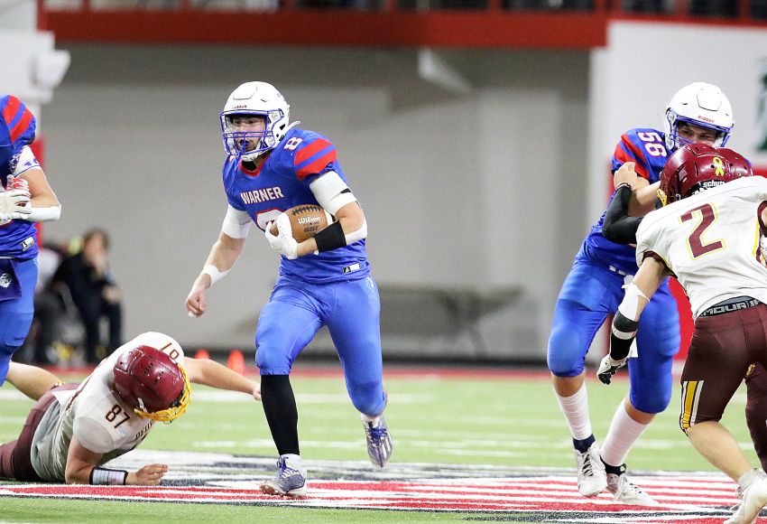 Joe Robbie MVP Hunter Cramer shares the spotlight with teammates as Warner claims Class 9A title