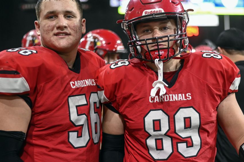 Dell Rapids St. Mary brothers Carlo, Gavin Pica pave way for Cardinals state football championship 