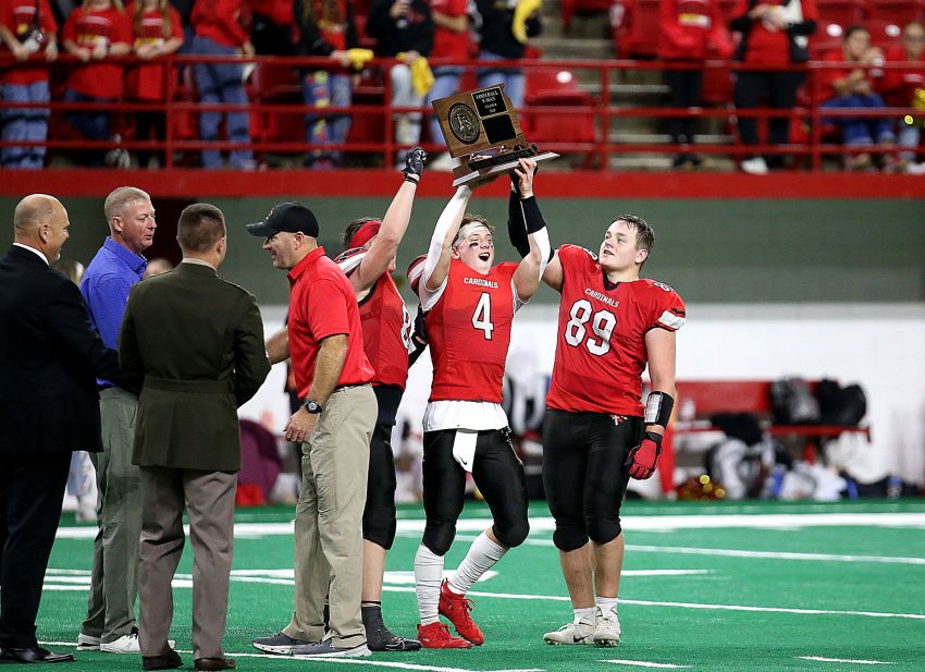 State champion Dell Rapids St. Mary lands seven players on Class 9B all-state football team