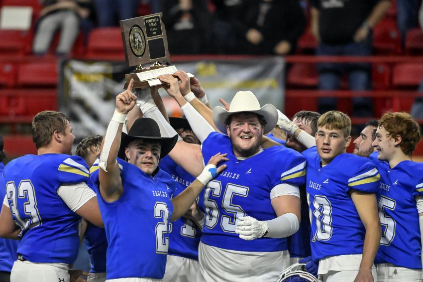 State champion Wall Eagles land nine total players on Class 9A all-state team