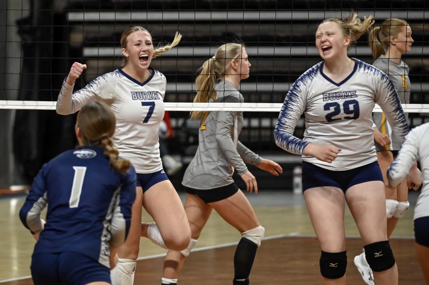 Burke clips Wolsey-Wessington in five sets, advances to face Warner in semifinals 