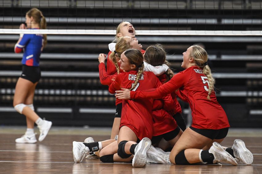 Chester claims Class B state title, stuns Warners in five-set thriller  