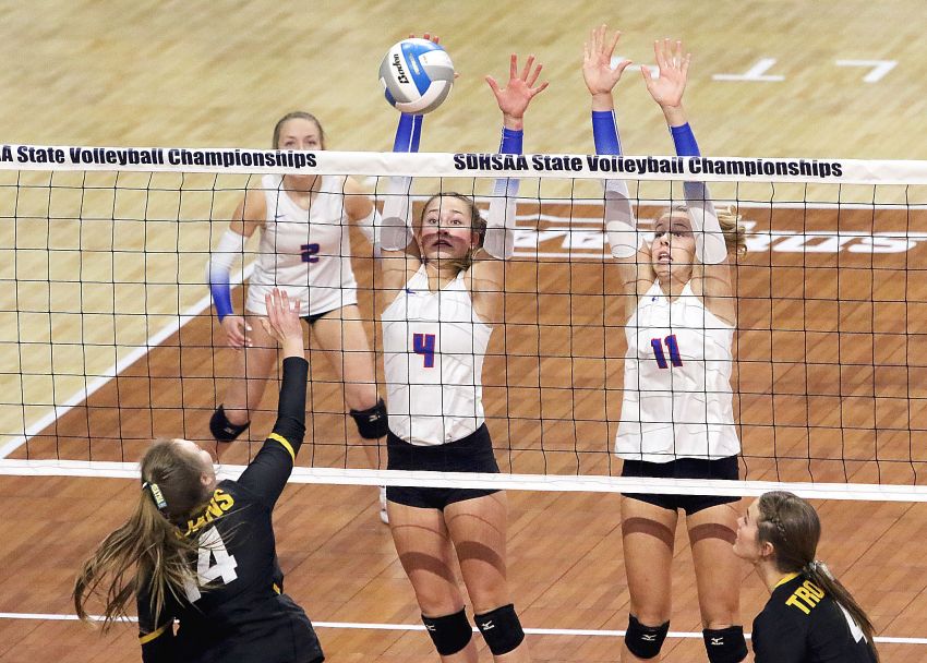 Three Lake Region Conference players headline Class B all-state volleyball first-team 