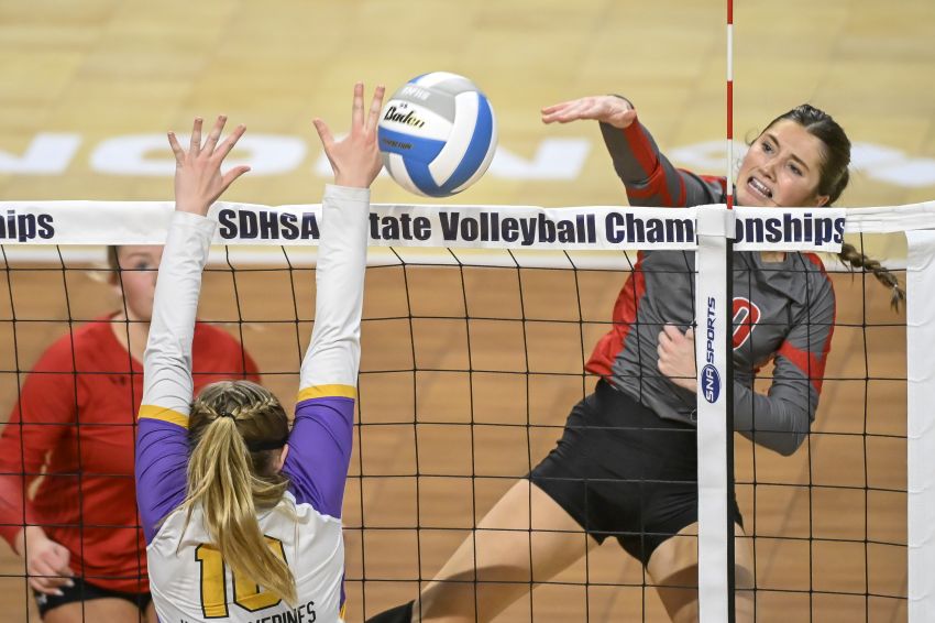 The 2025 South Dakota all-tournament volleyball teams 