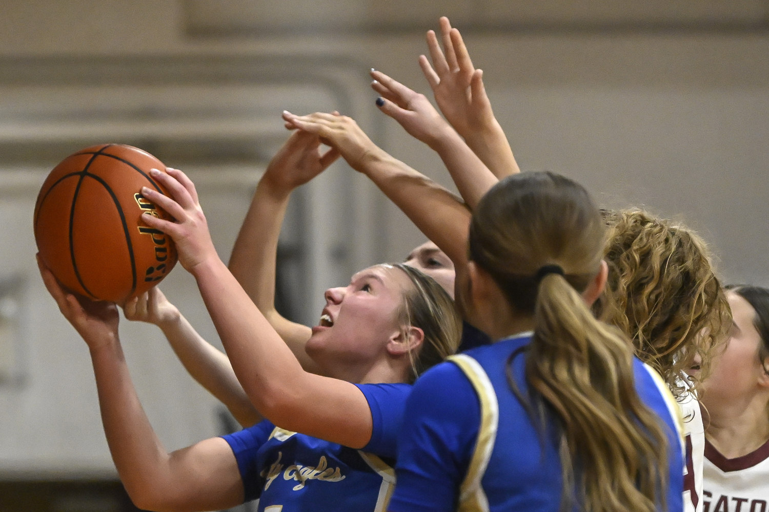 PHOTO GALLERY: Wall Eagles at Newell girls basketball game