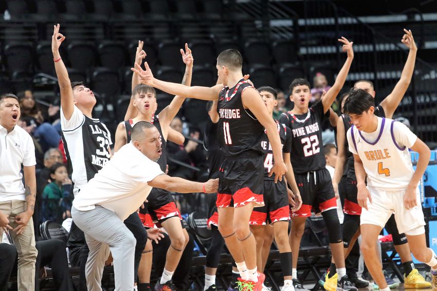 Dec. 14 Lakota Nation Invitational Boys Basketball Roundup - Pine Ridge boys pull away from Lower Brule, play Lakota Tech in semis 