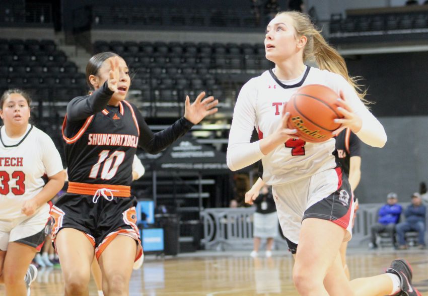 Dec. 14 Lakota Nation Invitational Girls Basketball Roundup - Lakota Tech girls hold off McLaughlin, play Wall in semifinals 