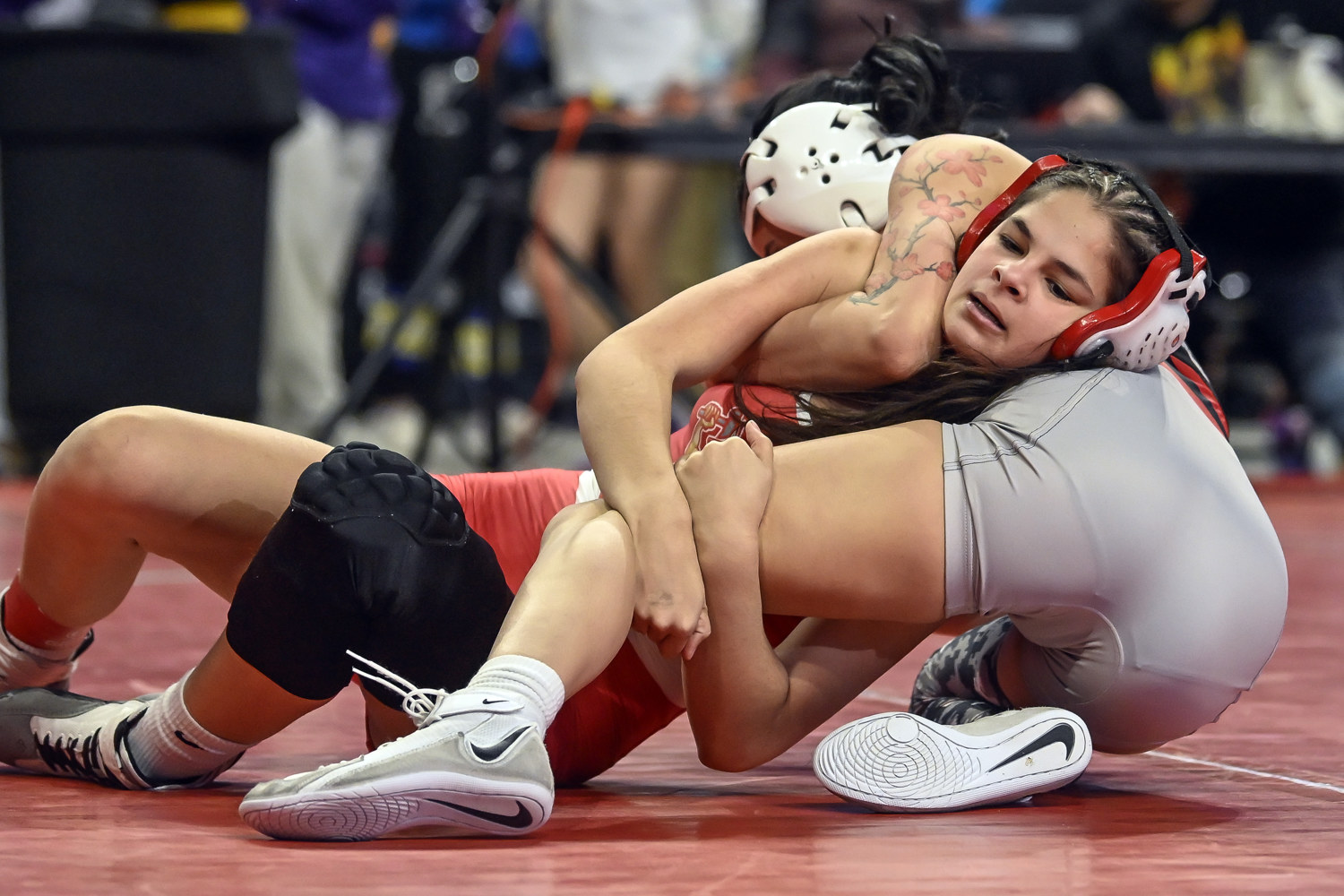 PHOTO GALLERY: Action from the LNI wrestling championship matches 