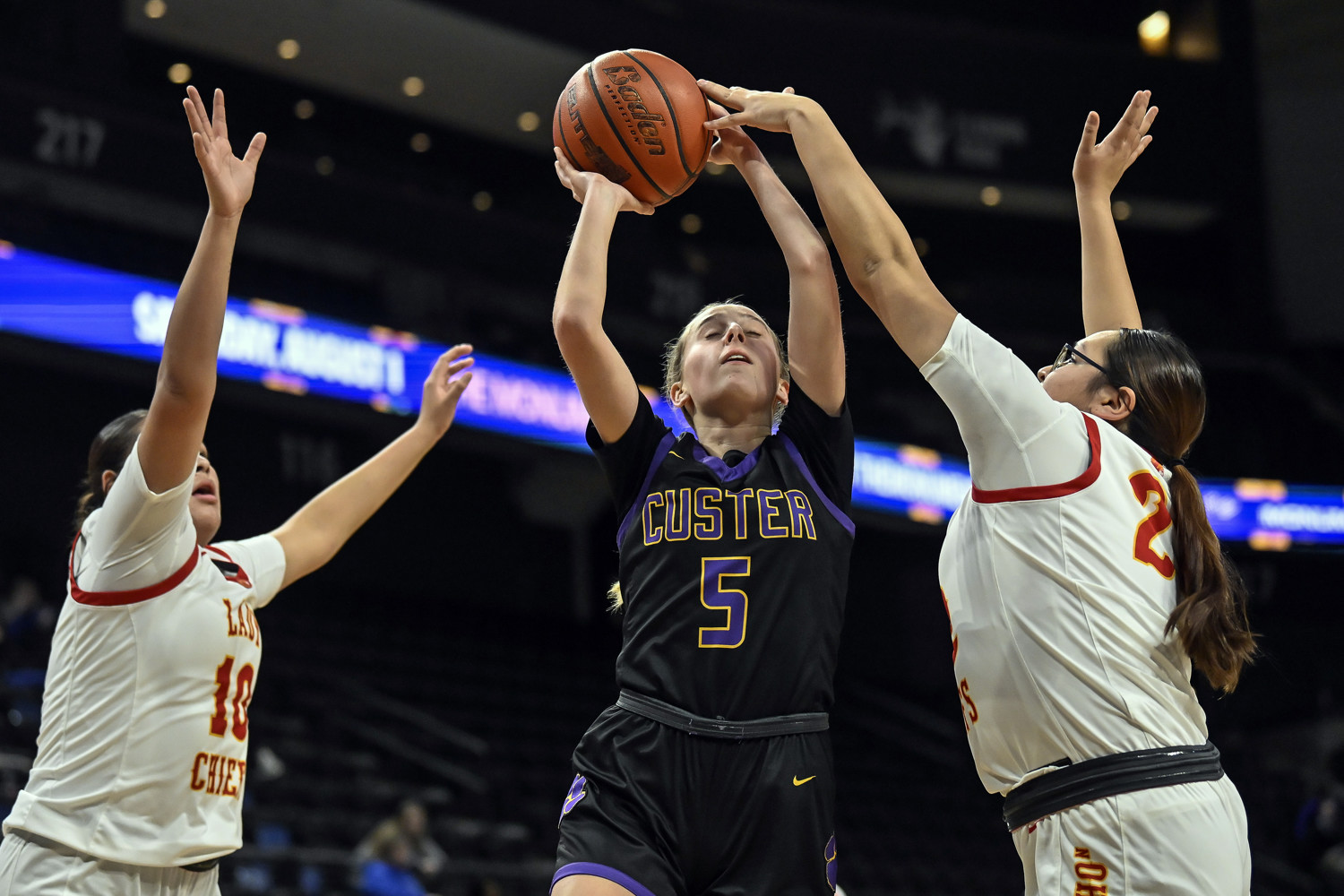 PHOTO GALLERY: LNI: Day one - Custer vs Omaha Nation (NE) girls