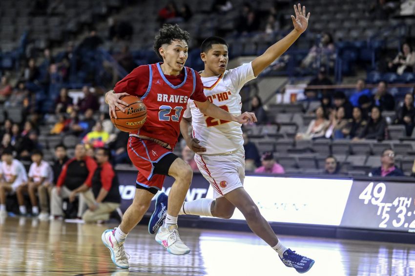 Dec. 19 Lakota Nation Invitational Boys Roundup - Cheyenne-Eagle Butte boys edge Omaha Nation 