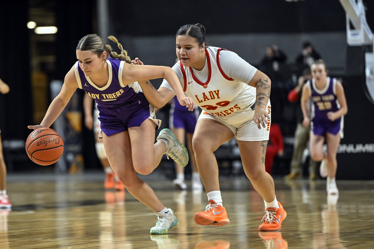PHOTO GALLERY: LNI: Day three - White River vs Omaha Nation girls
