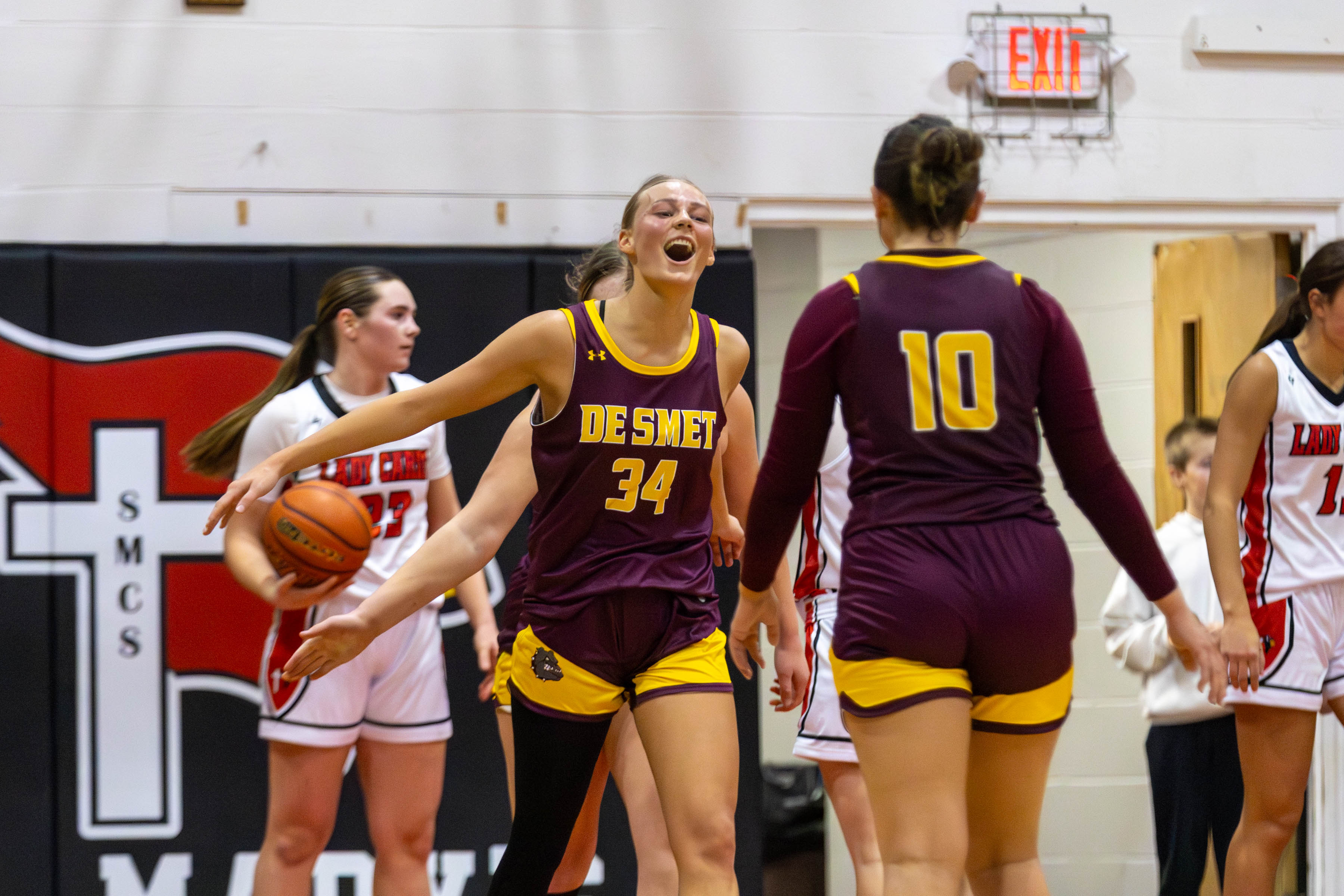 PHOTO GALLERY: De Smet Bulldogs at Dell Rapids St. Mary Cardinals girls basketball