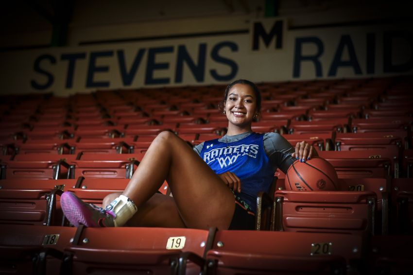 'Go get it' - Taaliyah Porter moves into second all-time scoring for Stevens Raiders with Becky Hammon's record in reach