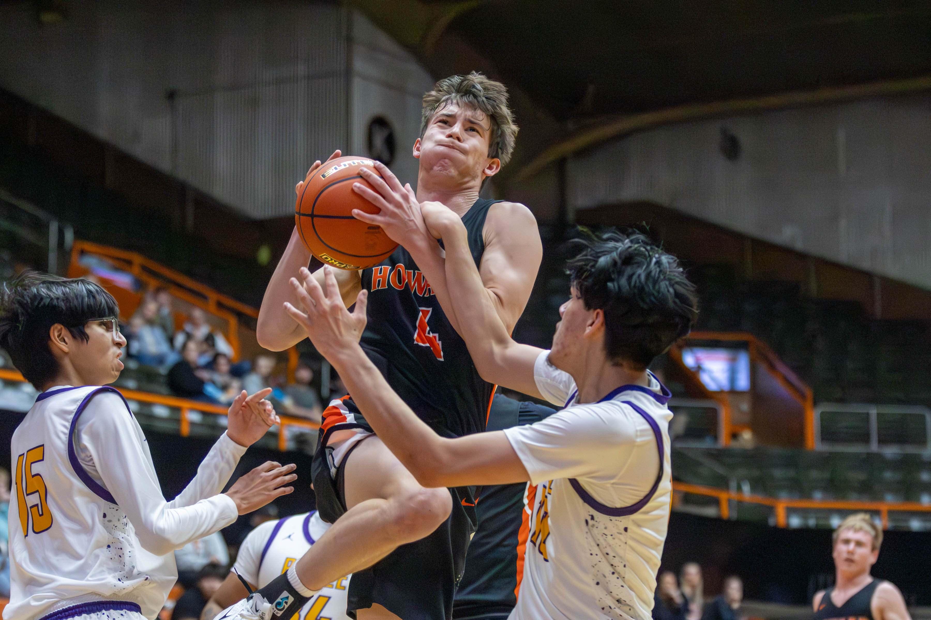 PHOTO GALLERY: Howard Tigers vs Lower Brule Sioux basketball at Huron Holiday Classic