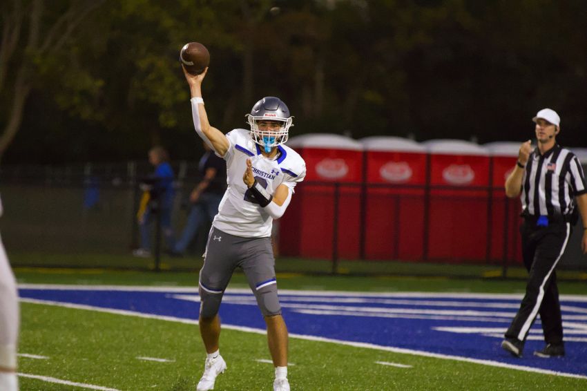 Sophomore quarterback Cooper Strande leading top-ranked Sioux Falls Christian Chargers to undefeated start