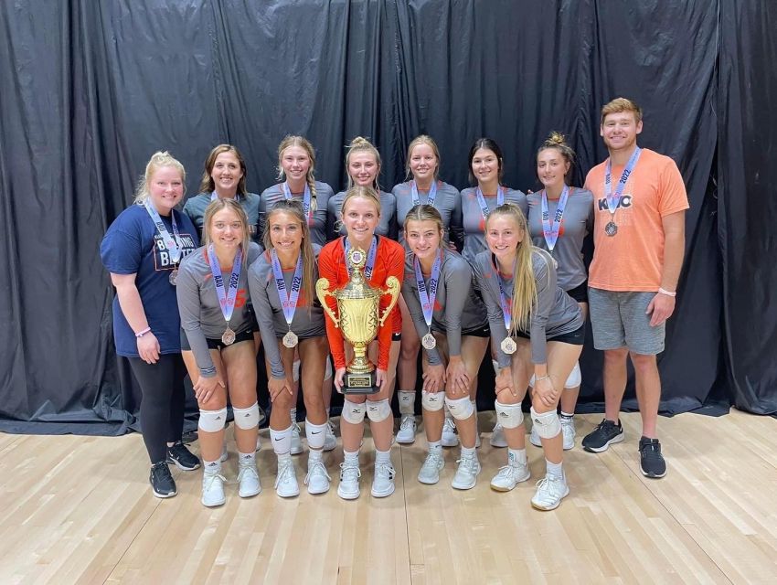 17U Kusler Klinics Volleyball Club places second at AAU nationals 