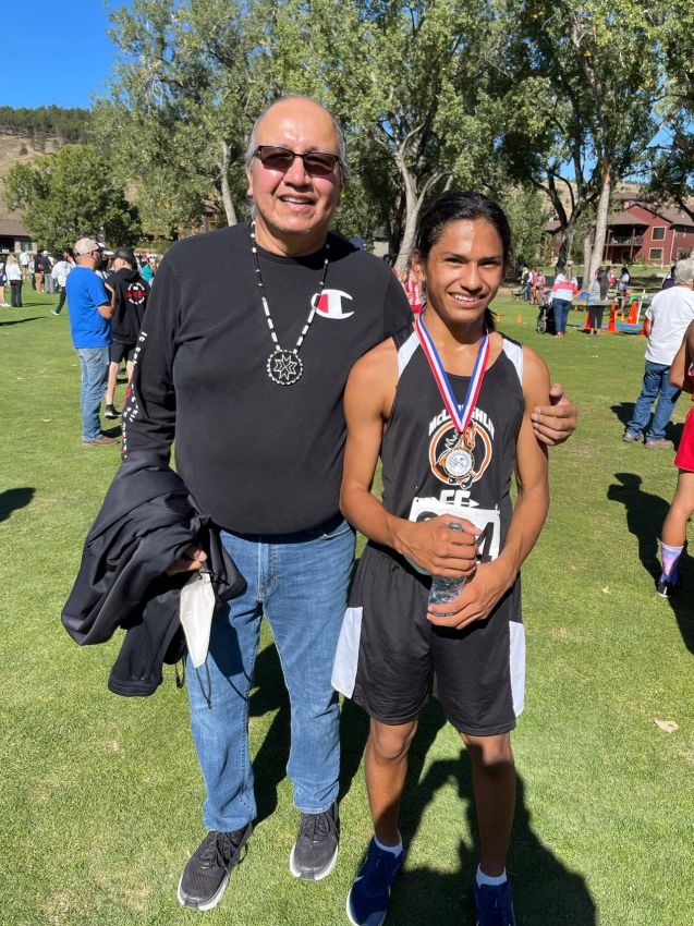 McLaughlins Jayden Taken Alive dominates Lakota Nation Invitational cross country