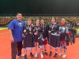 Waln sisters win three wrestling titles to help Lakota Tech girls win LNI team championship