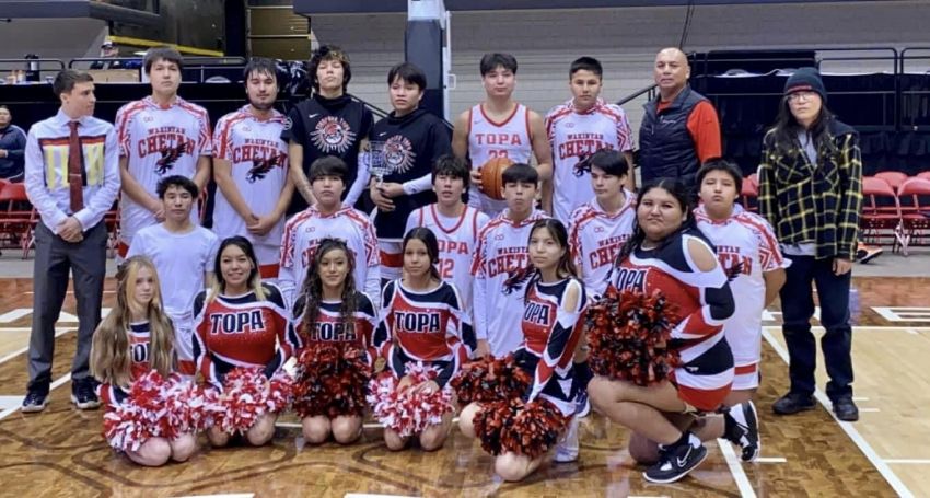 Tiospaye Topa boys basketball team treading into uncharted territory