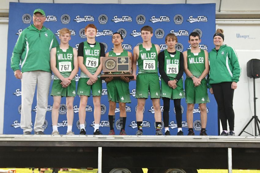 Youthful Miller team gives coach Tom McGough and Rustlers first cross country title 
