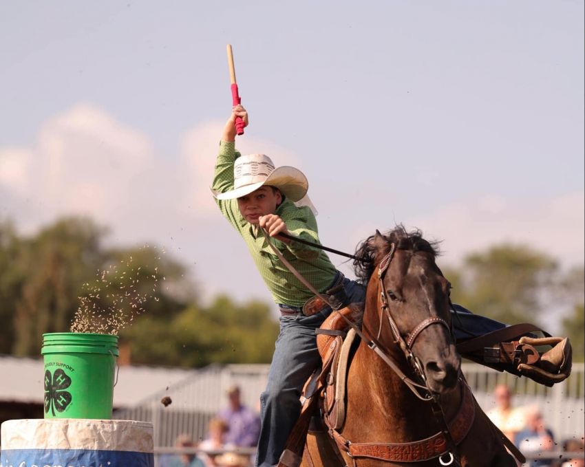 Henry's Ace Lammers wraps up rodeo season with two 4-H state titles and a Junior Boys All-Around title