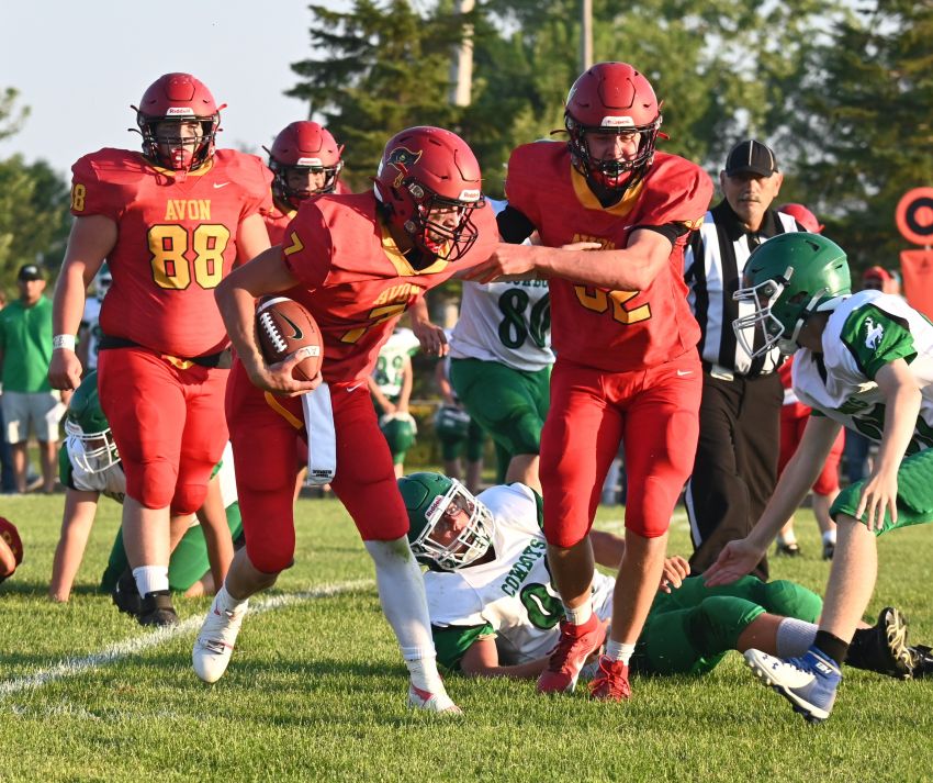 South Dakota high school football statistical leaders through Week 7