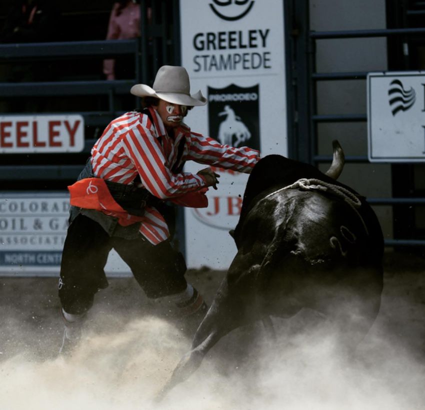 Burke bullfighter Reece Schweigert picking up more than just fallen cowboys